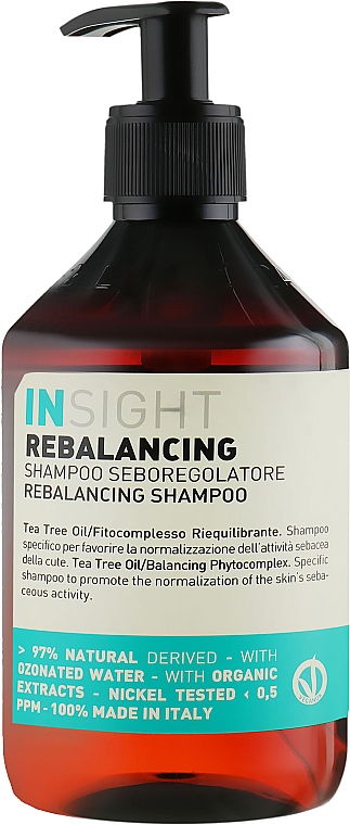 Shampoo mit Teebaumöl - Insight Rebalancing Sebum Control Shampoo