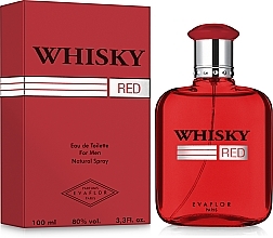 Evaflor Whisky Red For Men - Eau de Toilette — Bild N2