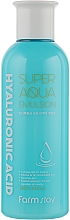 Set - Farmstay Hyaluronic Acid Super Aqua Skin Care Set (ton/200ml + emul/200ml + cr/50ml) — Bild N3