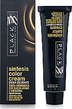Düfte, Parfümerie und Kosmetik Creme-Haarfarbe mit Arganöl und Keratin ammoniakfrei - Black Professional Line Sintesis Color Creme Ammonia Free