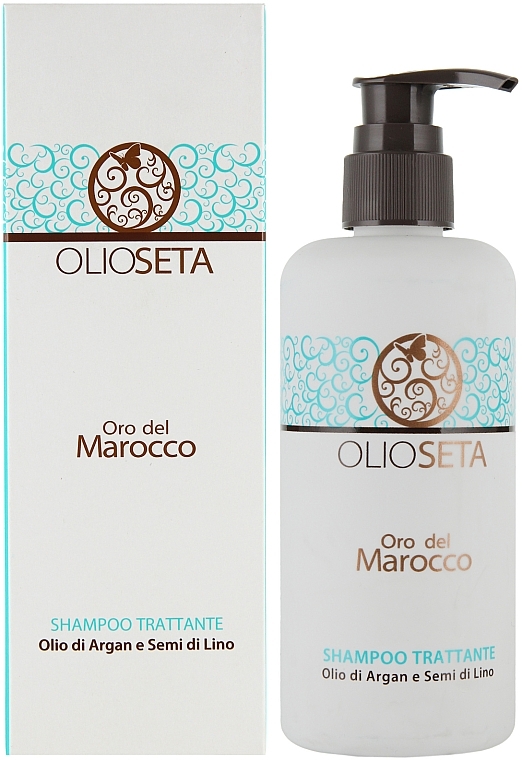Pflegendes Shampoo mit Arganöl Gold aus Marokko - Barex Italiana Olioseta Shampoo — Bild N2