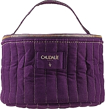 GESCHENK! Kosmetiktasche violett - Caudalie — Bild N1