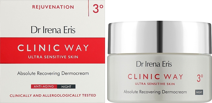 Verjüngende Nachtcreme - Dr Irena Eris Clinic Way 3 Phytohormonal Rejuvenation — Bild N2