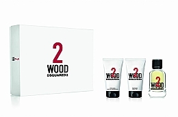 DSQUARED2 2 Wood - Duftset (Eau de Toilette 50ml + Bade- und Duschgel 50ml + Körpergel 50ml) — Bild N1