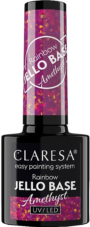 Gel-Nagellack-Basis  - Claresa Rainbow Jello Base  — Bild N1