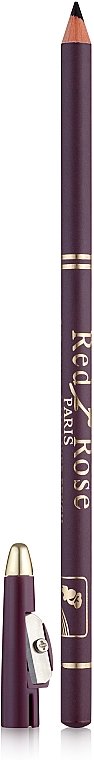 Augen- und Lippenkonturenstift mit Spitzer - Vizavi Professional Red Rose Eye & Lip Liner Pencil — Bild N1