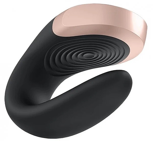 Vibrator für Paare schwarz - Satisfyer Double Love Luxury Partner Vibrator — Bild N3