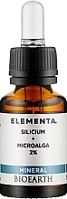 Düfte, Parfümerie und Kosmetik Konzentrierte Lösung - Bioearth Elementa Mineral Silicium + Microalga 2 % 