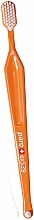 Zahnbürste mittel M39 orange - Paro Swiss Toothbrush (mit Plastikhülle) — Bild N1