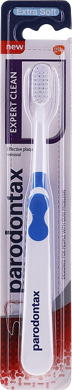 Zahnbürste extra weich weiß-blau - Parodontax Expert Clean Extra Soft Toothbrush — Bild N1