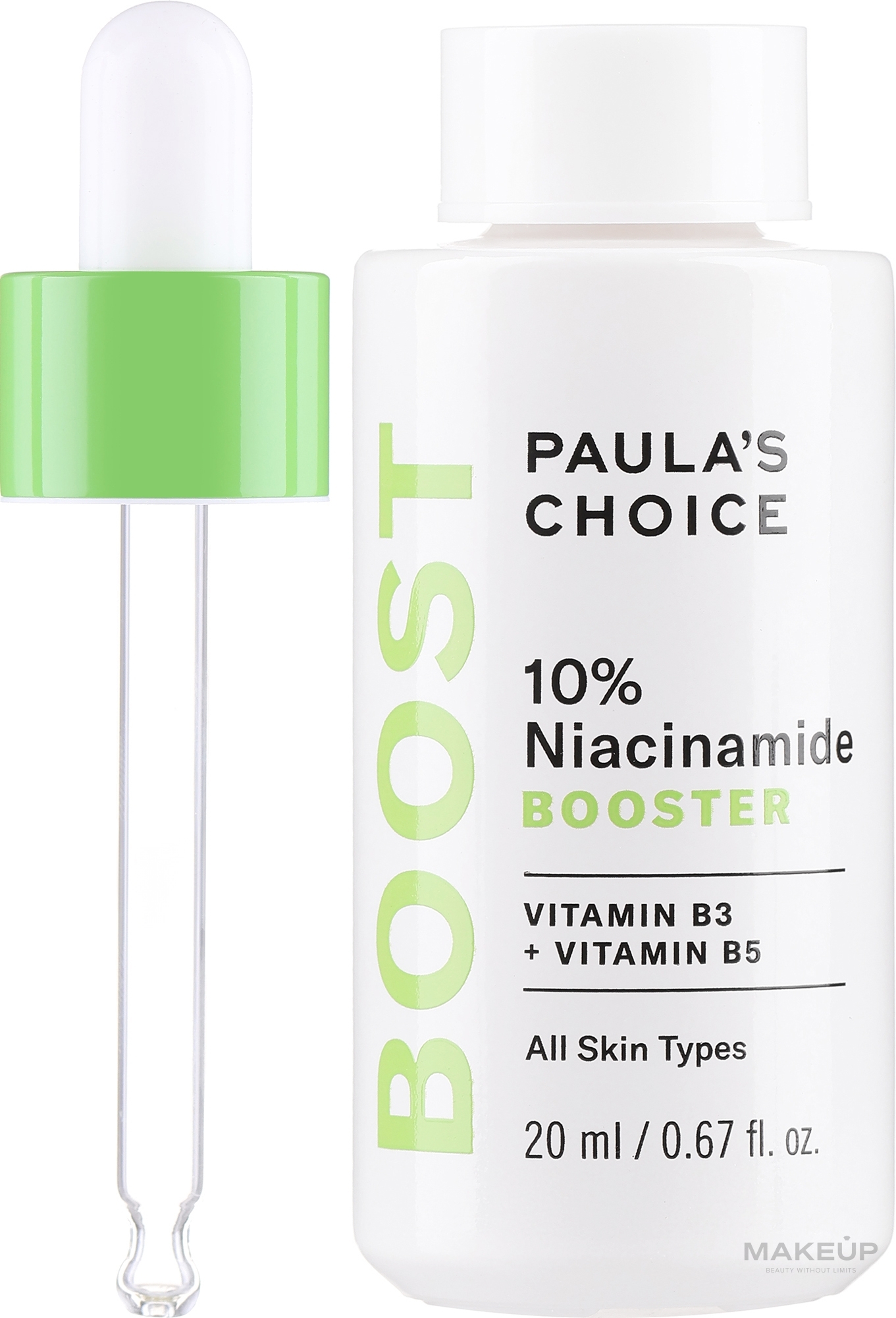 Konzentriertes Booster-Serum mit 10 % Niacinamid - Paula's Choice 10% Niacinamide Booster — Bild 20 ml