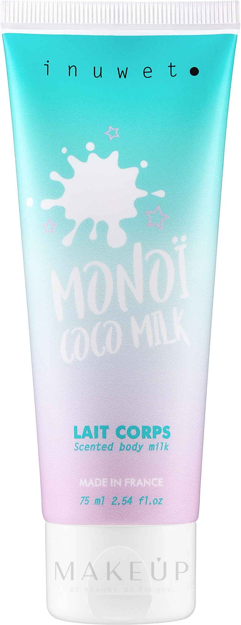 Körpermilch mit Kokosmilch - Inuwet Monoi Coco Body Milk — Bild 75 ml