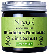 Natürliches Deodorant Green touch - Niyok Natural Cosmetics — Bild N1