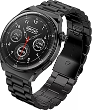 Düfte, Parfümerie und Kosmetik Smartwatch für Herren - Garett Smartwatch V12 Black Steel