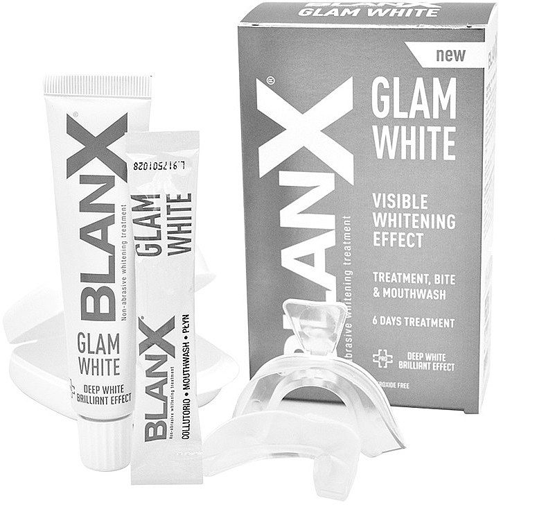 Aufhellendes Zahnpflegeset - BlanX Glam White Kit — Bild N3