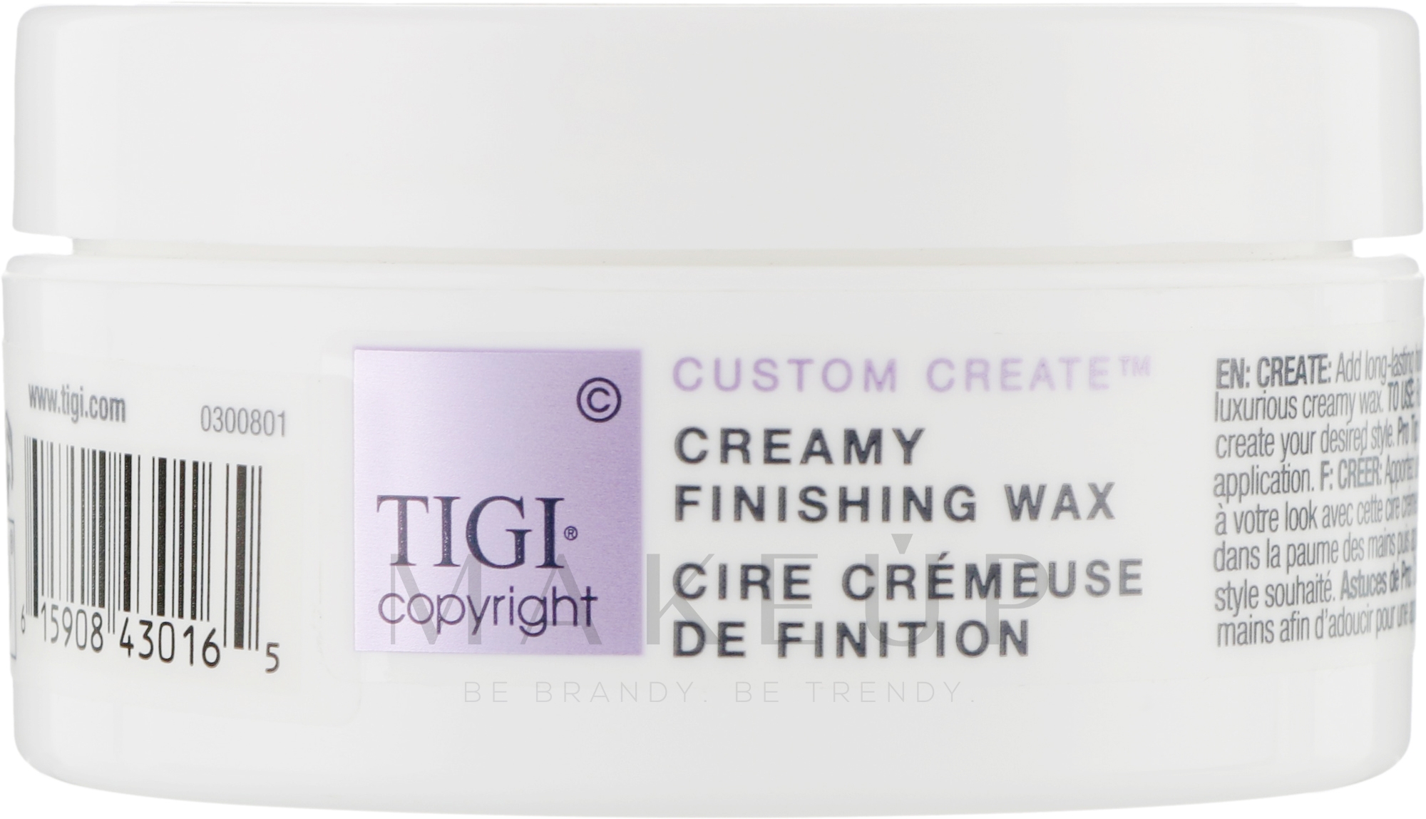Cremewachs für das Haar - Tigi Copyright Creamy Finishing Wax — Bild 55 g