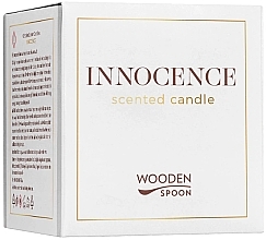 Duftkerze - Wooden Spoon Innocence Natural Scented Soy Candle — Bild N2