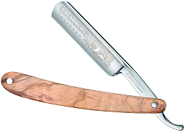 Gefährliches Rasiermesser - Golddachs Olive Wood Straight Razor — Bild N1