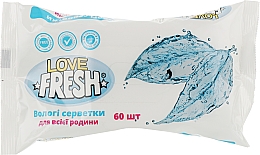 Düfte, Parfümerie und Kosmetik Feuchttücher für die ganze Familie - Love Fresh