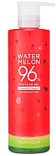Düfte, Parfümerie und Kosmetik Beruhigendes und feuchtigkeitsspendendes Körper- und Gesichtsgel mit Wassermelonenextrakt - Holika Holika Watermelon 96% Soothing Gel