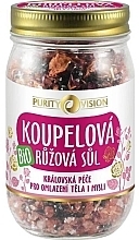 Badesalz Rose - Purity Vision Bio Pink Bath Salt — Bild N1