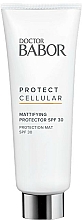 Düfte, Parfümerie und Kosmetik Mattierende Sonnenschutzlotion für das Gesicht SPF 30 - Babor Doctor Babor Protect Cellular Mattifying Protector SPF 30