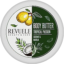 Körperbutter mit Kokos und Marula - Revuele Tropical Passion Coconut & Marula Body Butter — Bild N1