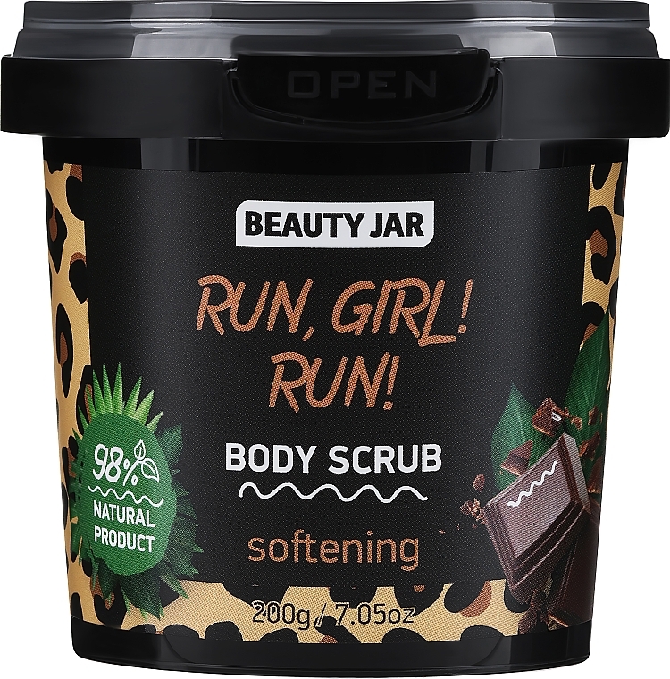 Beruhigendes Körperpeeling  - Beauty Jar Softening Body Scrub Run, Girl! Run!  — Bild N1