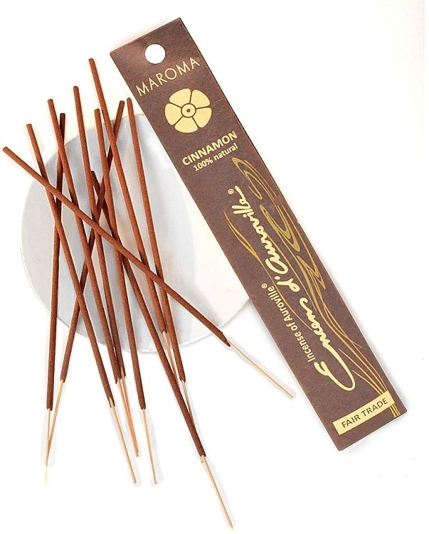 Räucherstäbchen Zimt - Maroma Encens d'Auroville Stick Incense Cinnamon — Bild N4