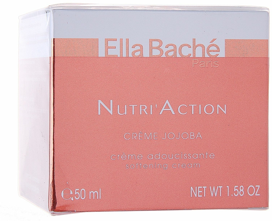 Erweichende Gesichtscreme mit Jojobaöl - Ella Bache Nutri'Action Creme Jojoba Softening Cream — Bild N1