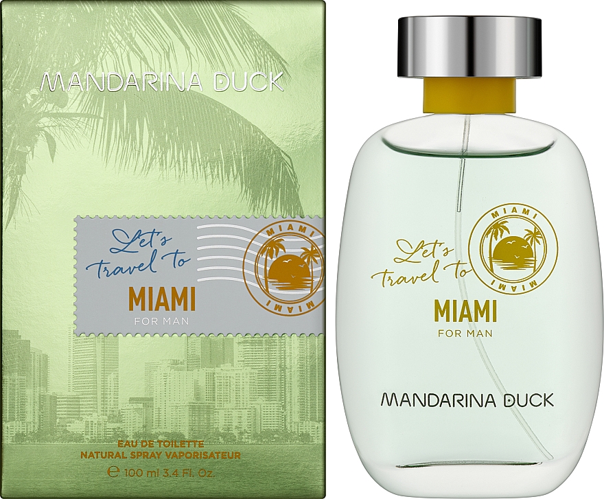 Mandarina Duck Let's Travel To Miami For Man - Eau de Toilette  — Bild N2