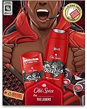 Körperpflegeset - Old Spice The Legend Wolfthorn (Duschgel 250ml + Deostick 50ml + Karten) — Bild N3