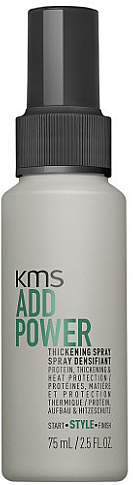 Verdickendes Haarstylingspray mit Hitzeschutz - KMS California Add Power Thickening Spray — Bild N1