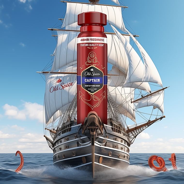 Deospray - Old Spice Captain Deodorant Spray — Bild N10