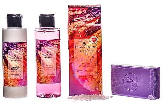 Körperpflegeset 5 St. - Primo Bagno Musk Oriental Bath Gift Set  — Bild N1