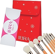 Set - Ibra Gift Set 6 (pallet/6.9g + brushes/9pcs) — Bild N1