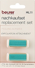 Düfte, Parfümerie und Kosmetik Damenrasierer 2 St. - Beurer Replacement Exfoliating Attachment For Razor HL 35 
