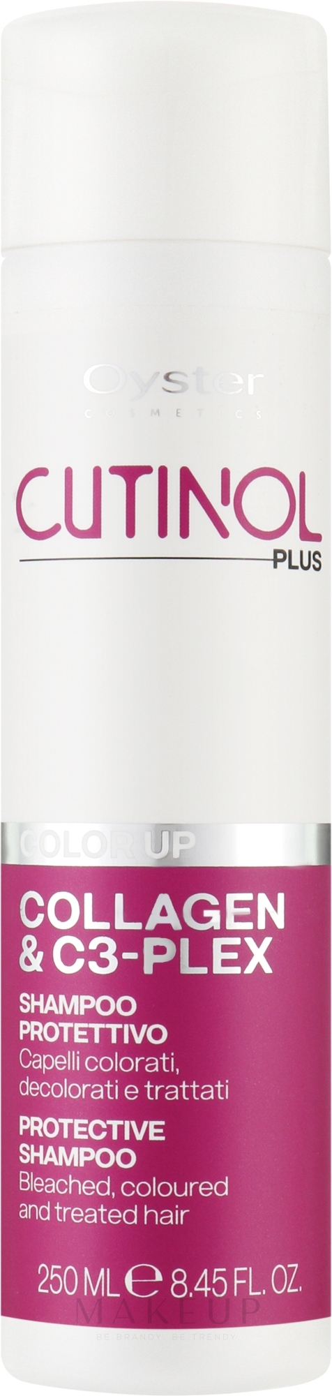 Shampoo für coloriertes Haar - Oyster Cutinol Plus Collagen & C3-Plex Color Up Protective Shampoo — Bild 250 ml