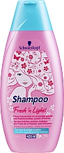 Düfte, Parfümerie und Kosmetik Festigendes, pflegendes, reinigendes Shampoo für Volumen - Schwarzkopf Shampoo Fresh'n Light