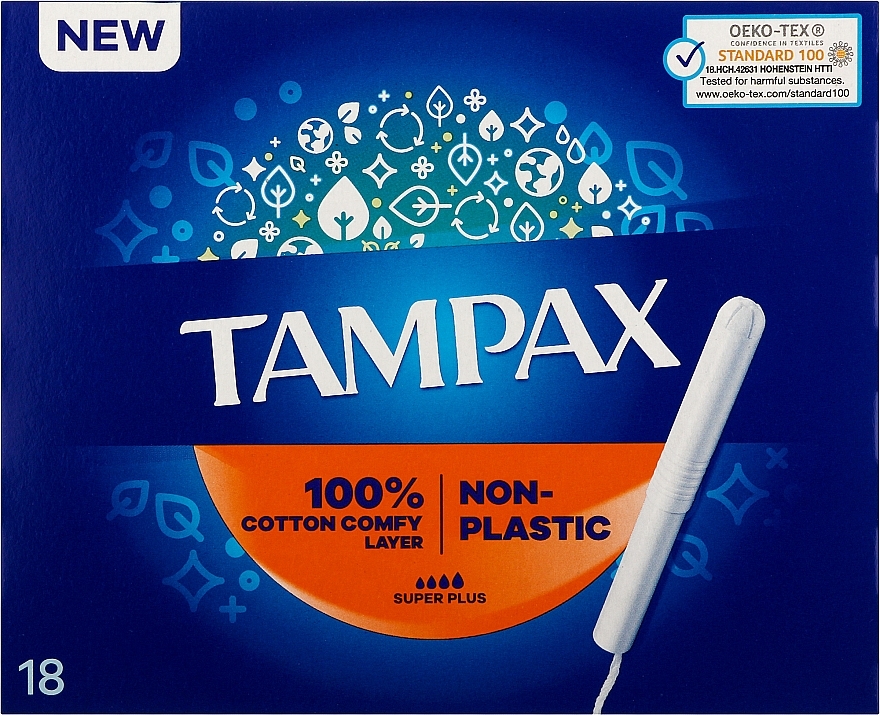 Tampons mit Applikator, 18 St. - Tampax Compak Super Plus — Bild N2