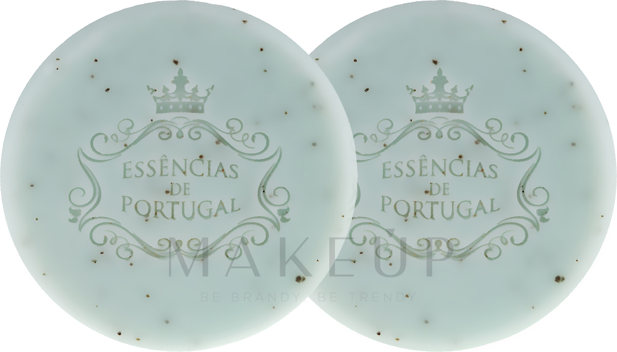 Naturseifen Violet Scrub in Schmuck-Box - Essencias De Portugal Cork Jewel-Keeper Violet Scrub Tradition Collection  — Bild 2 x 50 g