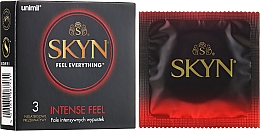 Düfte, Parfümerie und Kosmetik Kondome Skyn Feel Everything Intense Feel 3 St. - Unimil Skyn Feel Everything Intense Feel