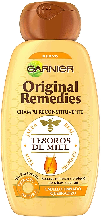 Reparierendes Shampoo mit Honig - Garnier Original Remedies Tesoros de Miel Shampoo — Bild N2