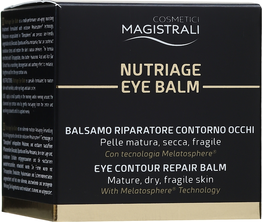 Augenkonturenbalsam - Cosmetici Magistrali Nutriage Eye Balm — Bild N2
