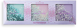 Düfte, Parfümerie und Kosmetik Make-up Set (Augenpalette 13.5g x3) - I Heart Revolution Glitter Seeker Set