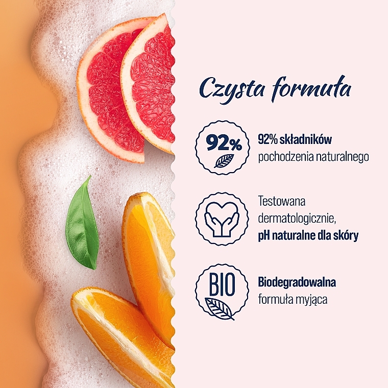 Duschgel mit Orange und Grapefruit - Le Petit Marseillais Orange Bio & Pamplemousse — Bild N5