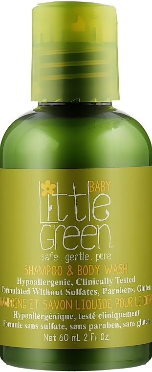 Haar- und Körpershampoo für Babys - Little Green Baby Shampoo & Body Wash — Bild N2