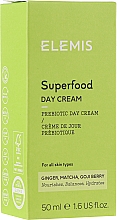 Düfte, Parfümerie und Kosmetik Feuchtigkeitsspendende Gesichtscreme mit Ingwer, Matcha Tee und Goji-Beere - Elemis Superfood Day Cream