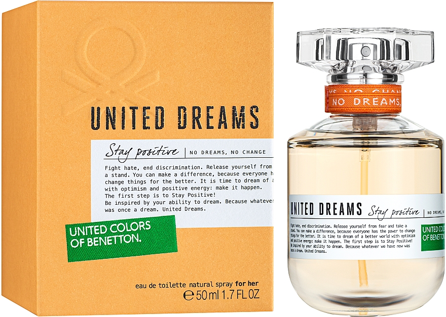 Benetton United Dreams Stay Positive - Eau de Toilette — Bild N2
