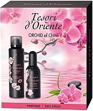 Düfte, Parfümerie und Kosmetik Tesori d`Oriente Orchidea della Cina - Duftset (Eau de Parfum 100 ml + Deospray 150 ml)